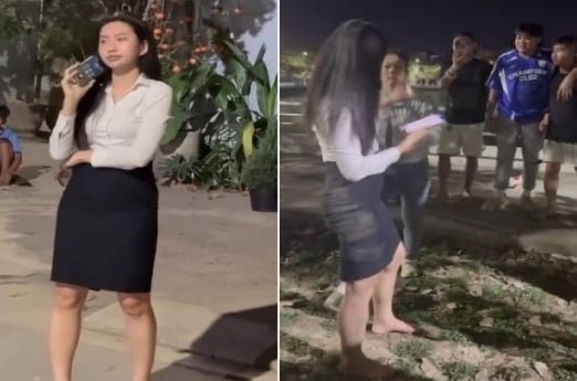 Video nóng của một anh chàng tại ngân hàng VIB đã gây sốt