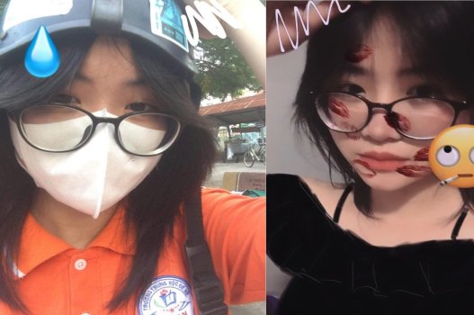 Cô gái đeo kính có tính cách 