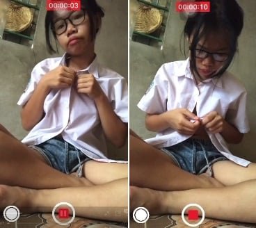 Em nữ sinh đang trong tình trạng dâm đãng không thể kiểm soát