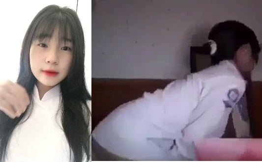 Sex cô gái học sinh với cái lọ mọ thường xuyên bị nứng